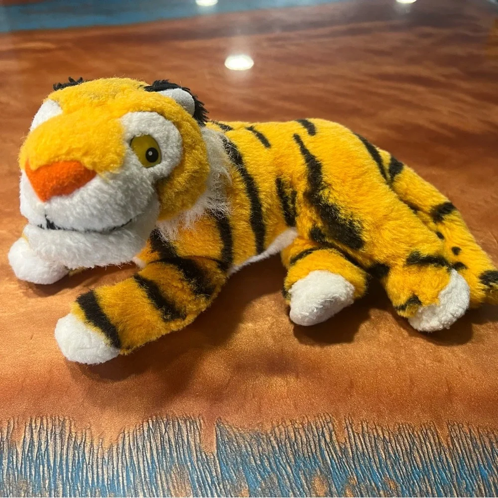 Vintage Rajah Tiger Plush Toy Stuffed Animal 1992 Mattel Aladdin Jasmine